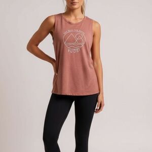Vuori “The Rise The Shine” Tank • Size S • Blush Pink • Athleisure